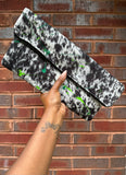 Fold Down Clutch | Longhorn Print