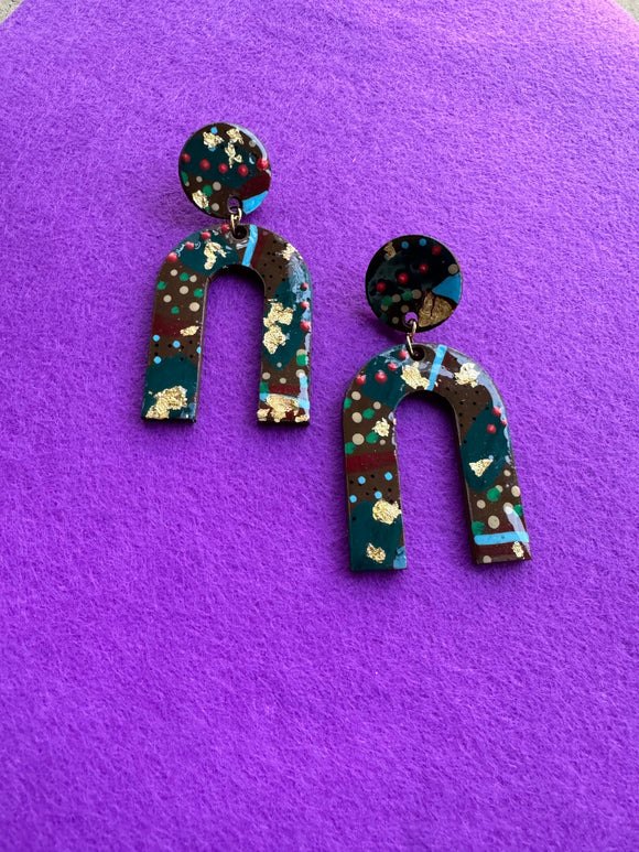 Earrings | 1 of 1 | Brown Multi