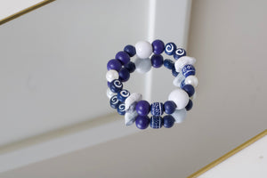 Single Bracelet | Blue White