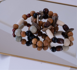 Bracelet Stack | Chunky Woods