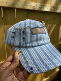 Darnae’s Hat | Blue • White