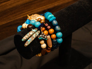 Bracelet Stack | Aqua Dreams