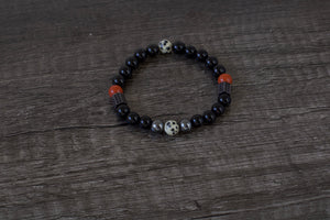 Single Bracelet | Black Dalmatian