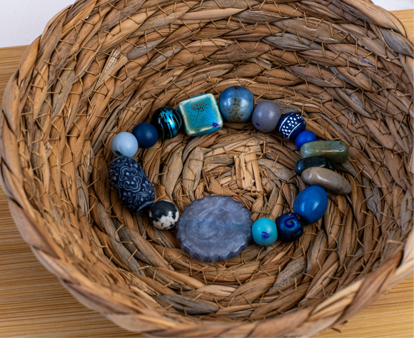 Single Bracelet | Fall Blues