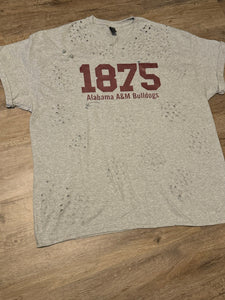 Custom 1875 Team Tee | Grey • 2XL