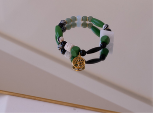 Single Bracelet | Green Black