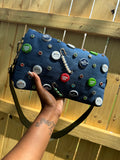 Darnae’s Custom Bag | Denim & Bottle Caps