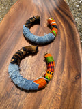 Distressed Fabric Hoops | Multi