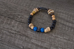 Single Bracelet | Blue Crown