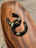 Wire Wrapped Hoops | Camo