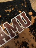 Customized Fringe Team Tee | Small Black • Bleached
