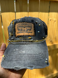 Darnae’s Ash Black Denim Hat | Upcycle