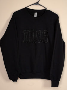 DD13 Sweatshirt | Black on Black