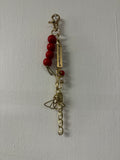 Junky Keychain | Red • Gold