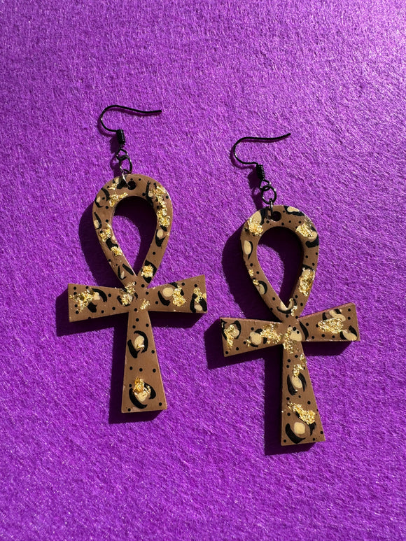Ankh Earrings
