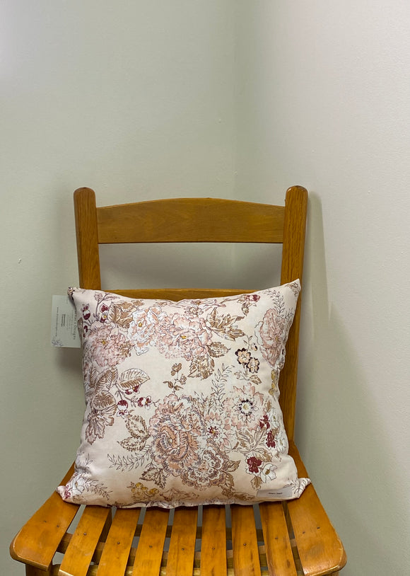 Accent Pillow | Pink Floral