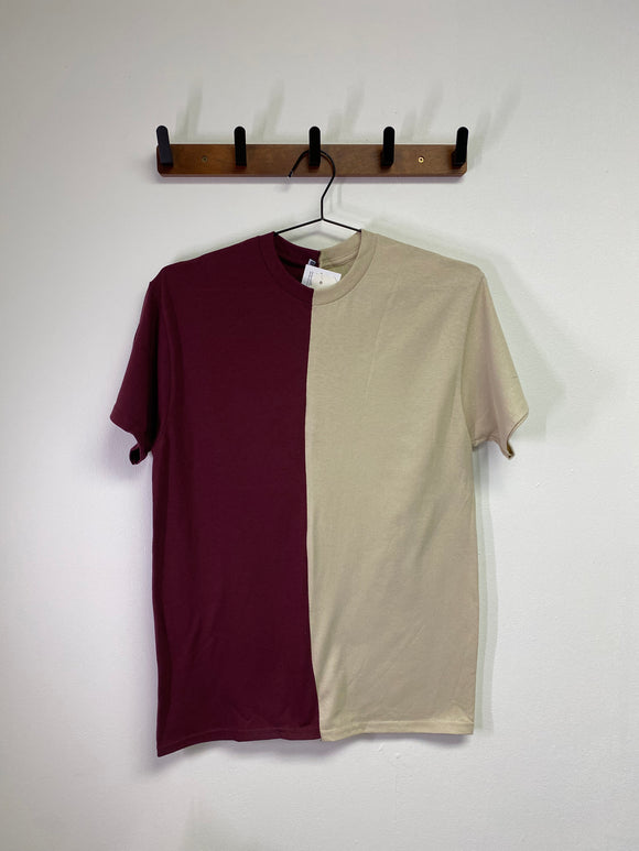 Two Toned Tee | Medium