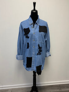 Denim Patch Tunic