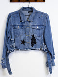 Custom Denim Jacket | Silver