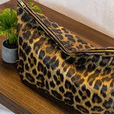 XL Leopard Clutch