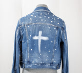 Pearl Faith Denim Jacket | Large