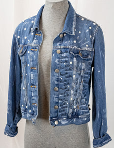 Pearl Faith Denim Jacket | Large