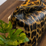 XL Leopard Clutch